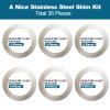 1/2x28 Barrel Shim Kit for .223 5.56 Thread Brake Muzzle Devices Alignment Set (36 Pieces) view 2