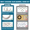 1/2x28 Barrel Shim Kit for .223 5.56 Thread Brake Muzzle Devices Alignment Set (36 Pieces) view 3