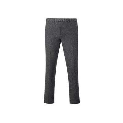 YoTsaiSpring Boys Uniform Pants Herringbone Tweed Pants Slim Fit School Dress Pants for Boy Wool Blend Formal Winter Deep Gray Boys Pants Size 8