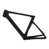 Bnineteenteam Road Frame Fork Set, Carbon Fiber Road Fork Seat Post Disc Brake Internal Routing Frame Set for (XS-47CM view 2
