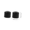 FOYTOKI 10pcs Push Rod Cap Cover for Foosball Table Plastic Foosball Accessory Replacement Parts 8mm Tube Stopper Cap view 2
