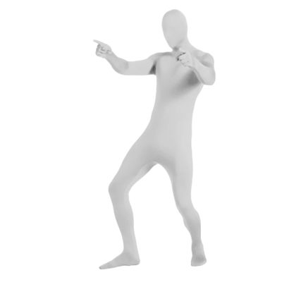 Full Bodysuits Unisex Spandex Stretch Adult Costume Zentai Disappearing Man Body Suit Costume Holiday Party Cosplay