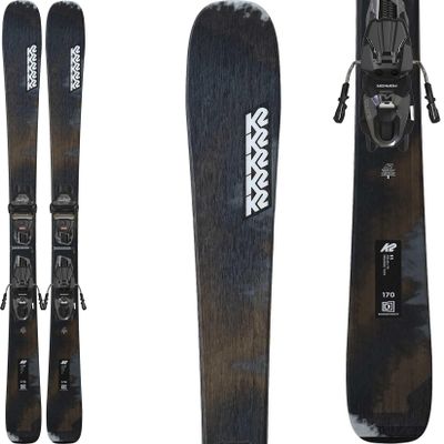 K2 Mindbender 85 Skis w/ Quikclik Bindings, 156