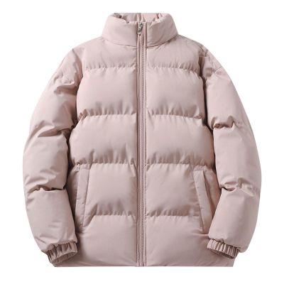 Akklian Women's Quilted Puffer Jacket 2024 Winter Warm Heavyweight Down Jacket Baggy Oversized Full Zip Jacket with Pocket