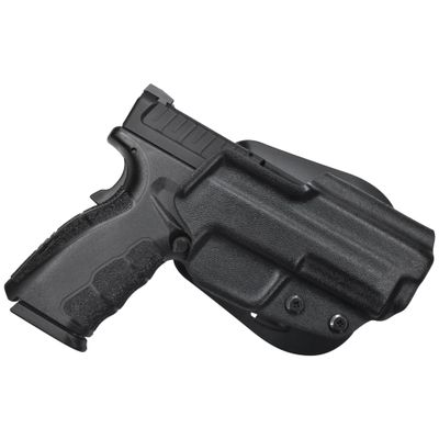 OWB Paddle Holster - Outside The Waistband fits Springfield XD Mod.3 (Black, Right)