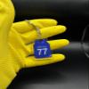 Doncic Keychain  #77 Mini Jersey Basketball Collectible  Step-Back Shooter Gift  Court Vision Fan Accessory for Bags, Lanyards & Keys view 2
