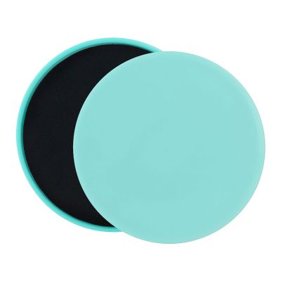 2PCS Core Sliders for Working Out, Dual Sided Workout Sliders Disc for Carpet & Hardwood Floor - Home Ab Pads Exercise Equipment Fitness Sliders for Women and Men (Light Green)