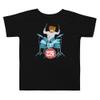 Danny Go!, Baby Toddler, Bearhead Drummer Short Sleeve Tee Shirt Black view 1