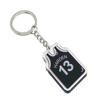 James Harden Keychain  #13 Black Jersey Basketball Collectible  The Beard ISO Gift  Fan Accessory for Bags, Gym Gear & Display