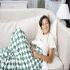 Beddy's Dual-Sided Travel Blanket for Airplane or Car, Packable with Portable Carrying Case Bag, Super Soft & Cozy Lightweight Blanket, Perfect for Travelers, Road Trips and Camping, On-The-Go view 4