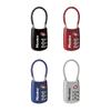 Master Lock Set Your Own Combination TSA Approved Luggage Lock, Travel Zipper Padlock is Perfect for Suitcases, Bags, or Backpacks, 4 Pack, Color May Vary, 4688EC4 view 1