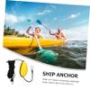 BIUDECO Portable Kayak Buoy Ball with Elastic Leash Lightweight Float for Fishing and Kayaking Durable Nylon Design Bright Color for Easy Visibility Water view 3
