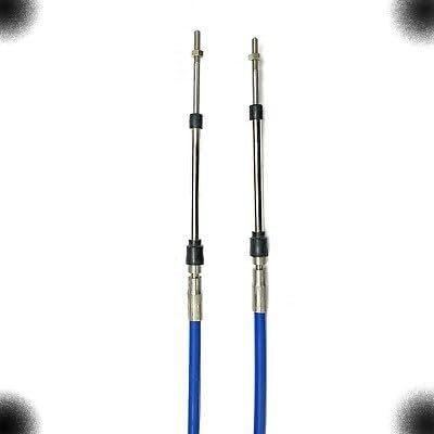 NEXDYNAMI MACHZEROX10 3300 Universal Control Cable 10 Foot 33C Type 10-32 Thread Compatible with/Replacement for Uflex USA MACHZEROX10