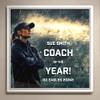 TROPHYDEPOT Coach Trophy Award Gift, Epic Sports Illustration, Custom Personalized Inscription view 2