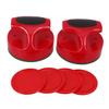 Abaodam Mini Air Hockey Pucks and Paddles Set Red Strikers and Goalies for Enhanced Complete Air Hockey Accessories for Game Tables view 1
