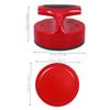 Abaodam Mini Air Hockey Pucks and Paddles Set Red Strikers and Goalies for Enhanced Complete Air Hockey Accessories for Game Tables view 2