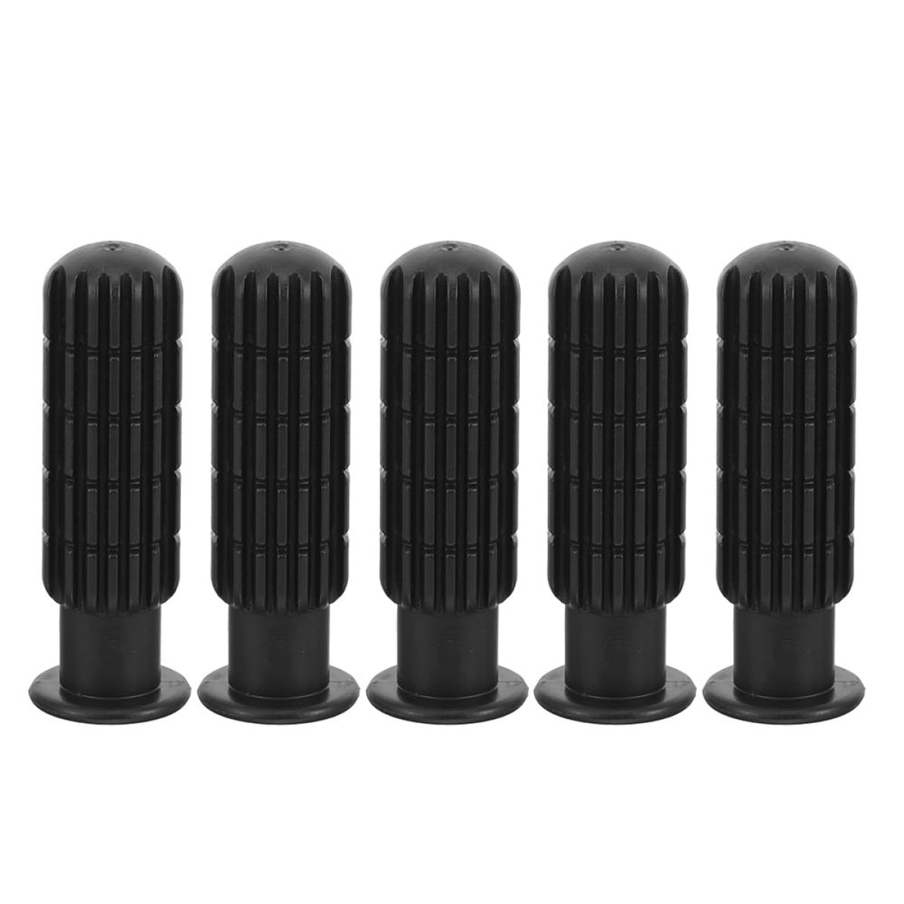 Abaodam 5pcs Nonslip Foosball Table Handles Convenient Ergonomic Grip Replacement Parts for Standard Tables Easy to Install Sturdy and Practical Foosball Accessories