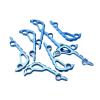 1PC Back Spacer Fits for Bugout 535, CNC Aluminum Alloy Spine Spacer DIY Making Replacement Accessory view 2