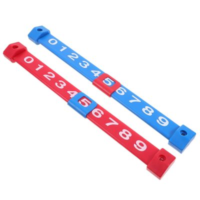 ORFOFE 2pcs Foosball Scorekeeper Bars Indicators for Table Football Games Lightweight Multipurpose Scoring Counters for Boys and Girls and Family Fun