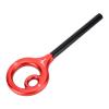 KLLJRFW 9 Rescue Figure 9 Shape Rigging Descender Anti Falling Outdoor Rock Climbing Speed Descent Equipment for Rock Climbing Belaying and Rappeling Device (Red)