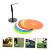 FOYTOKI 1set Soccer Training Marker Durable Pe Sign Discs for Football Basketball and Agility Drills Bright Color Design for Gym Class and Sports Activities view 3