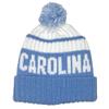 Hoiboo Carolina Beanie Knit Hat with Pom Winter Cuffed Cap Sport Fans Gift for Men Women view 1