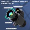 SKIOVEMI Thermal Imaging Monocular for Adults,4K HD Infrared Thermal Imaging Night Vision Device with 11 Viewing Mode for Outdoor Camping, Animal Observation view 3