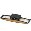 UPWONEA Ski Simulator, Indoor Ski Machine, Hip Exercise Equipment, Body Balance Exercise Machine, Oak Log Material, Space Saving view 1