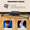 UPWONEA Ski Simulator, Indoor Ski Machine, Hip Exercise Equipment, Body Balance Exercise Machine, Oak Log Material, Space Saving view 4