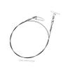 WHAMVOX 10pcs Fishing Wire Leaders Heavy Duty Steel Leader for Saltwater Bite Line Swivels Clips view 2