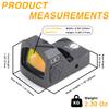 UL2 Red Dot Sight 1x22mm 3 MOA Reticle (RMR Pistol Cut) Reflex Pistol Sight 20mm Picatinny Mount Included (Black) view 3