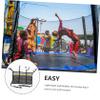 Gogogmee Hanging Trampoline Pocket Mesh Trampoline Bag Storage Bag for Trampoline Shoes view 4
