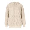 Early Deals 2024 Home Women'S Sweaters Lightweight Womens Ladies Coat Warm Faux Solid Coat Jacket Winter O Neck Long Sleeve Solid Coat Jacket Long (Beige, Xxl) Womens Open Fr view 1