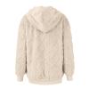 Early Deals 2024 Home Women'S Sweaters Lightweight Womens Ladies Coat Warm Faux Solid Coat Jacket Winter O Neck Long Sleeve Solid Coat Jacket Long (Beige, Xxl) Womens Open Fr view 3