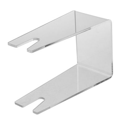 COOLHIYA Acrylic Table Tennis Racket Display Stand Base for Storage Stable Support for Rackets for Souvenir Display and Organization