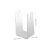 COOLHIYA Acrylic Table Tennis Racket Display Stand Base for Storage Stable Support for Rackets for Souvenir Display and Organization view 2