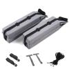 1 Set Universal Car Soft Roof Rack Pads, Luggage Carrier System for Kayak Surfboard Canoe with 2 Heavy Duty Tie Down Straps, 2 Tie Down Rope, 2 Quick Loop Strap 1 view 1