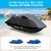 Waterproof Jet Ski Cover for Yamaha Wave Runner GP1800R SVHO/HO 2021-2023, 600D Trailerable Jet Ski Cover with 2 Air Vents, Heavy Duty Oxford All Weather Waverunner Cover view 2