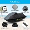 Waterproof Jet Ski Cover for Yamaha Wave Runner GP1800R SVHO/HO 2021-2023, 600D Trailerable Jet Ski Cover with 2 Air Vents, Heavy Duty Oxford All Weather Waverunner Cover view 4