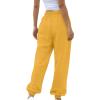 yaoeye Womens Sweatpants 2025 High Waisted Baggy Sweatpants Joggers Sport Active Workout Jogger Pants with Pockets view 2