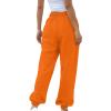 yaoeye Womens Sweatpants 2025 High Waisted Baggy Sweatpants Joggers Sport Active Workout Jogger Pants with Pockets view 2