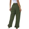 yaoeye Womens Sweatpants 2025 High Waisted Baggy Sweatpants Joggers Sport Active Workout Jogger Pants with Pockets view 2
