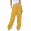 yaoeye Womens Sweatpants 2025 High Waisted Baggy Sweatpants Joggers Sport Active Workout Jogger Pants with Pockets view 4