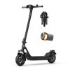 NIU Electric Scooter Adults - 100F E Scooter w/Suspension, Add. Foldable Handlebar and Turn Signals, 600W Peak Power, 18 Miles Max Range, 17.4 MPH, Lightweight Escooter for Commute view 1