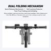 NIU Electric Scooter Adults - 100F E Scooter w/Suspension, Add. Foldable Handlebar and Turn Signals, 600W Peak Power, 18 Miles Max Range, 17.4 MPH, Lightweight Escooter for Commute view 2