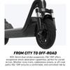 NIU Electric Scooter Adults - 100F E Scooter w/Suspension, Add. Foldable Handlebar and Turn Signals, 600W Peak Power, 18 Miles Max Range, 17.4 MPH, Lightweight Escooter for Commute view 3