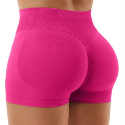 YEOREO SoftHue Women Workout Gym Impact Shorts Scrunch Butt Lifting 2.5"/3.6"/4.5"/6" Shorts Rose M