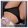 BDALEAOES Women Erotic Sexy Open Lace Panties Transparent Bow Low Waist Underpants Female Breathable Hollow Mesh Briefs Lingerie(White,M) view 3