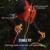 AONIJIE 10L Lightweight Trail Running Vest, Hydration Pack for Men Women, Climbing Hiking Mountaineering Hydration Vest (Orange, S) view 3