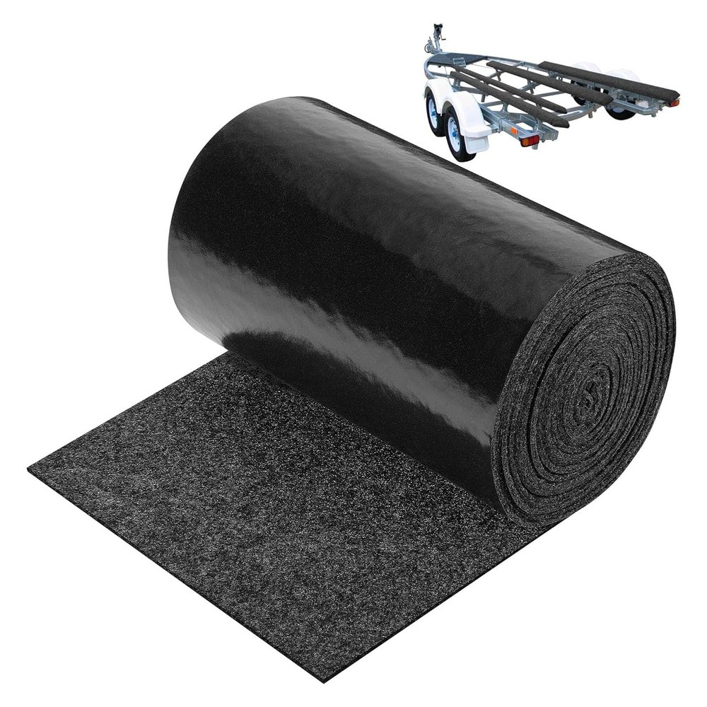 PERZOE Carpet Trailer Bunk Carpet 19 69ft X 8 Thick Carpeting Covers Bunk Carpet for Boat Trailers Boat Trailer Parts Bunk Board Runners Padding Mats Parts Accessories 20cm